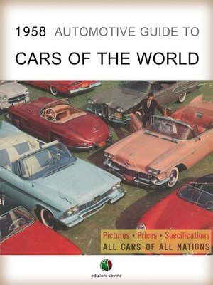 cover image of 1958 Automotive Guide to Cars of the World